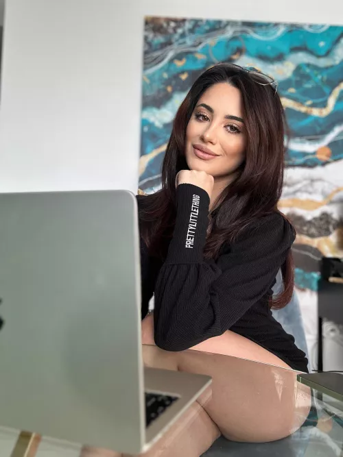 Imagine coming to work to this smile