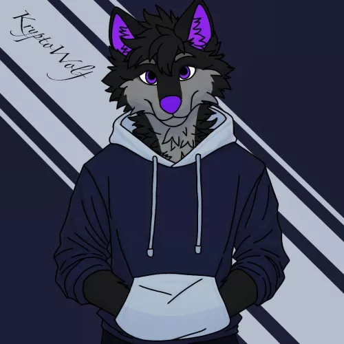 Jasper the wolf. Done by me. 