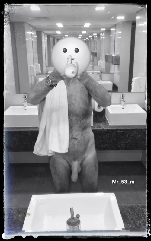 Just going to showers 