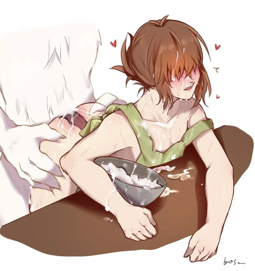 [Kris] is [Asriel]'s cumslut (kosafordraws) 