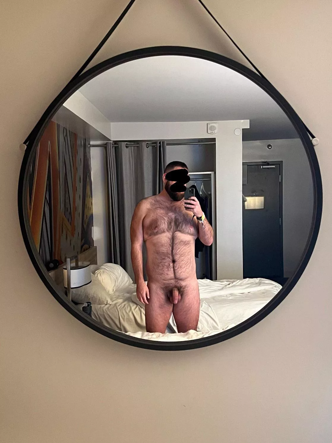 Love a hotel mirror 