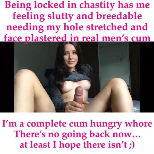 Might be addicted to exposing myself as a sissy slut 😝