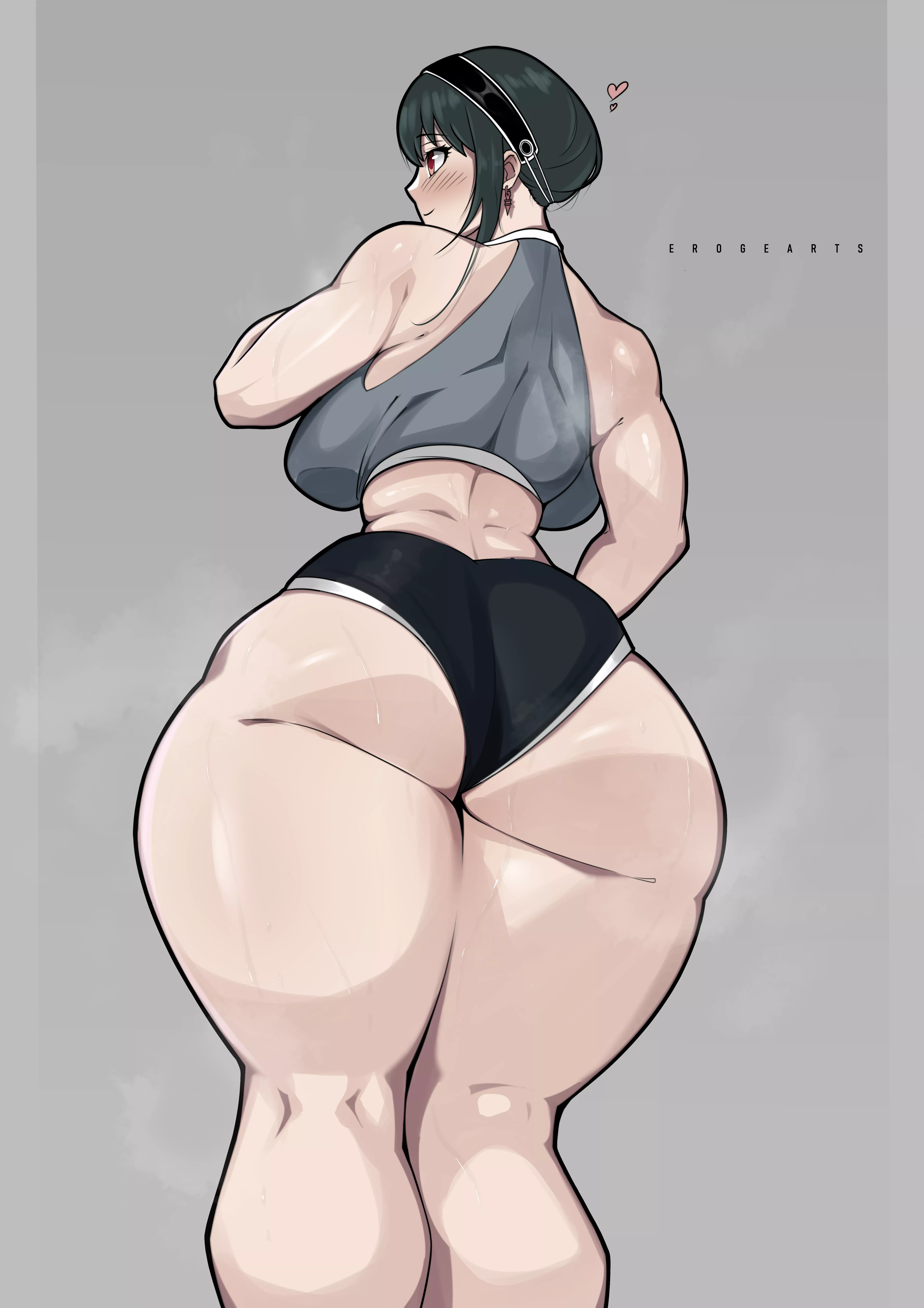 Mommy Forger caked up