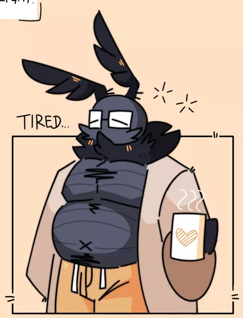 mothman dad just woke up, he name Apollo