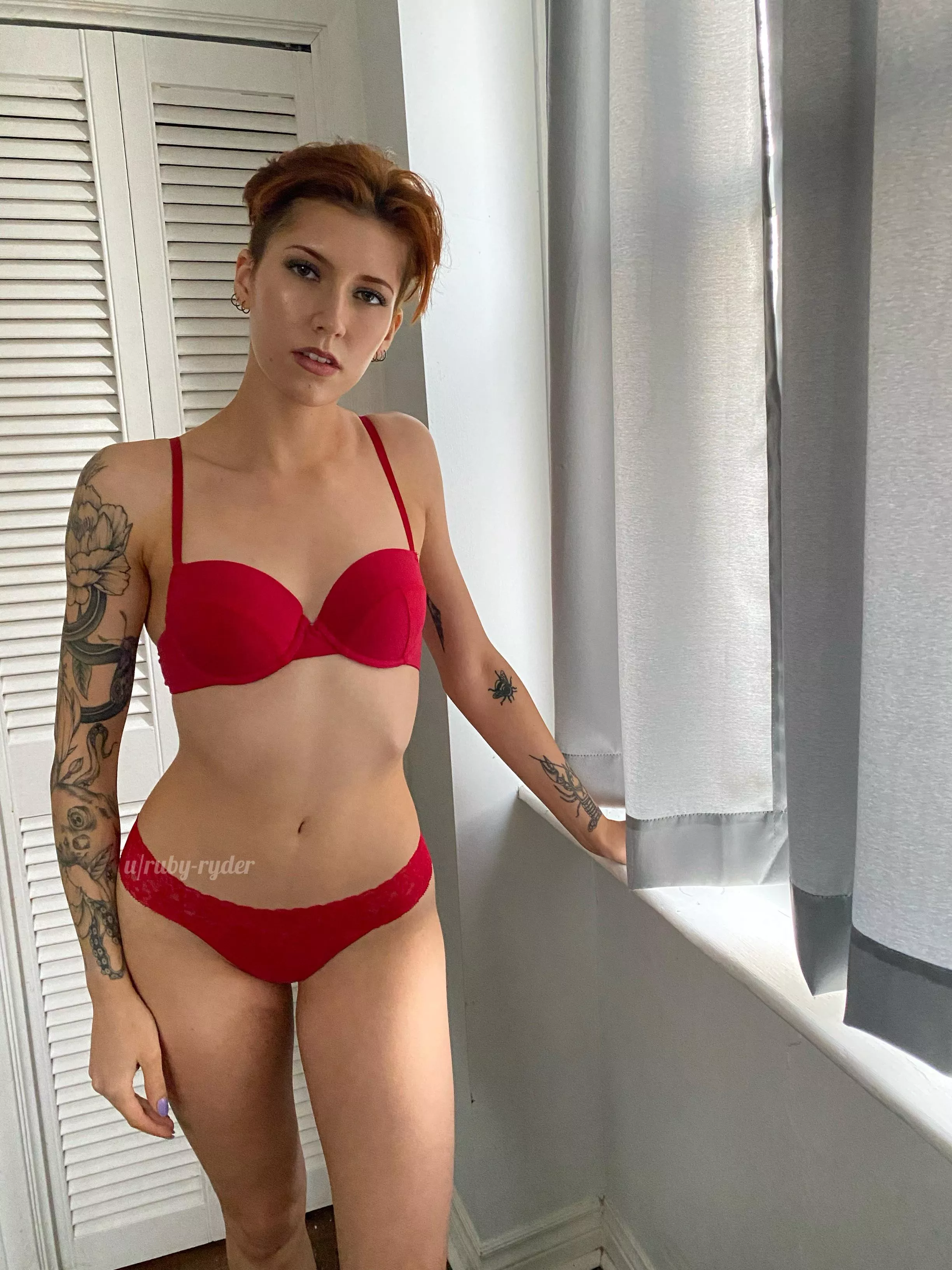 My hair may be short, but you can still pull it