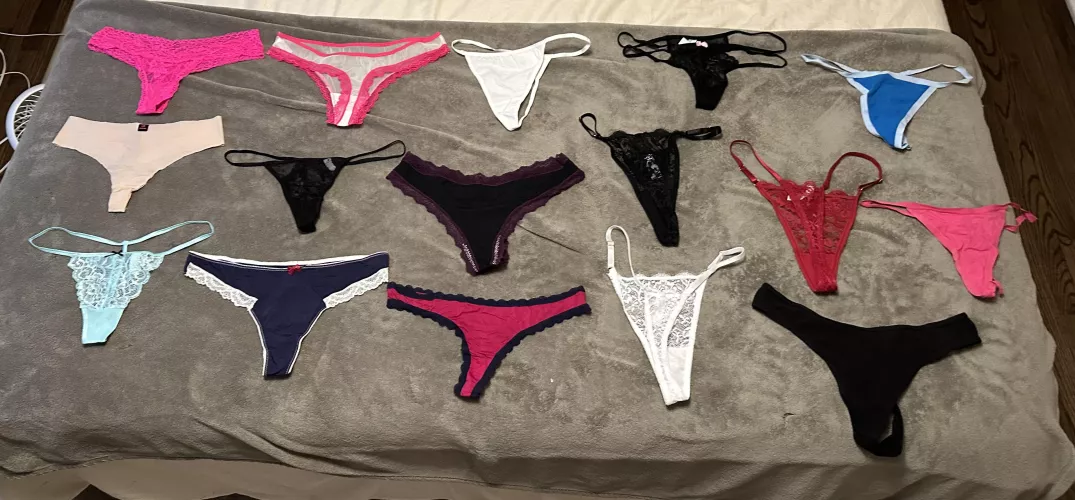 New panties came! What should I try on first 