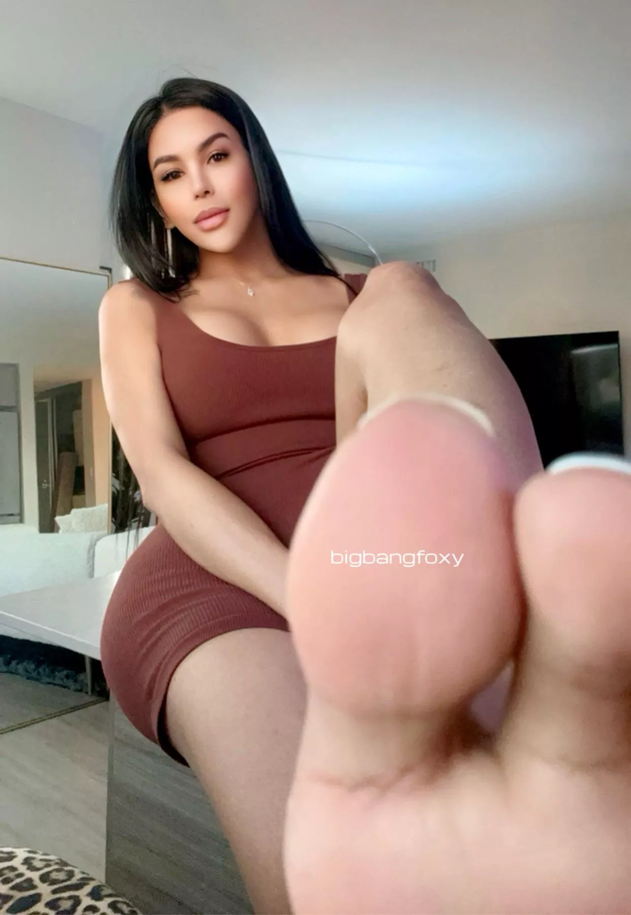 On your knees and simply perform your duties, understood?