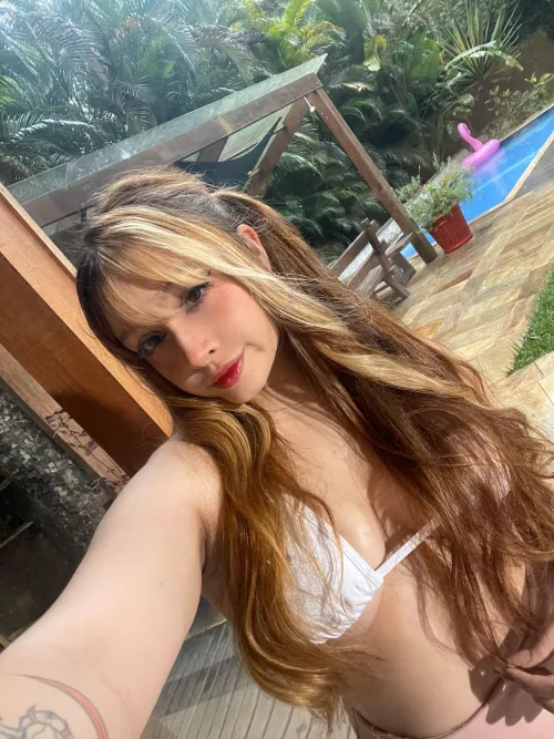 Out for a swim today