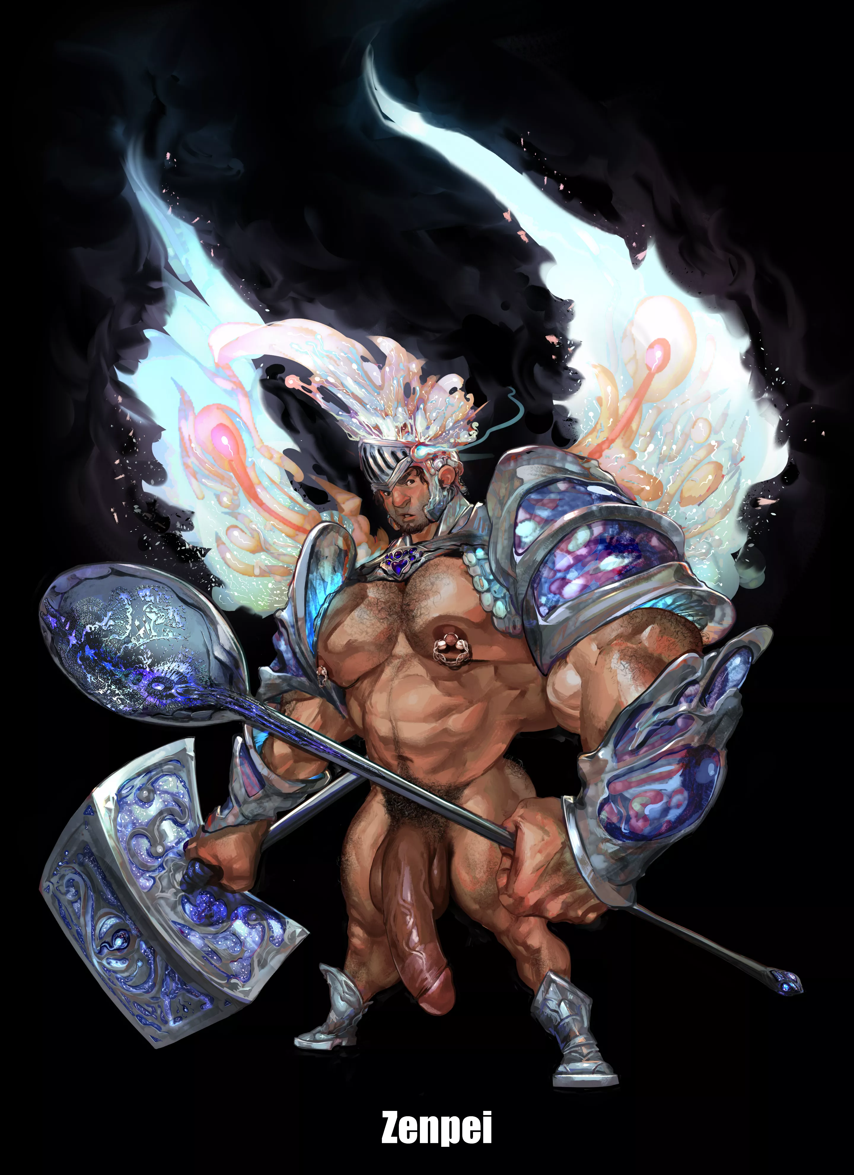 Paladin Fella I made for a dnd game (by Zenpei)