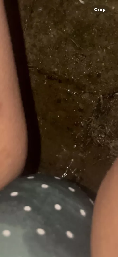 Peein thru a pad outside