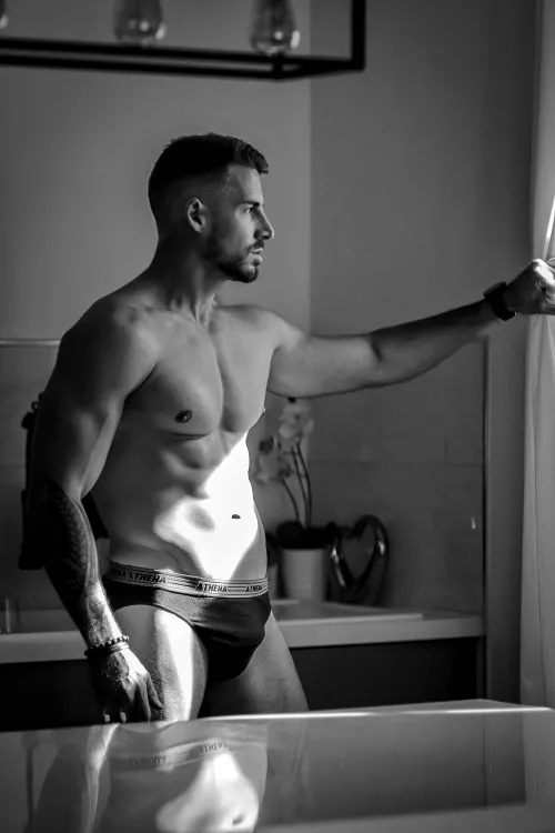 Peek through a window