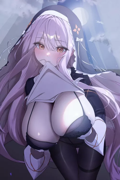 Pink-Haired Nun