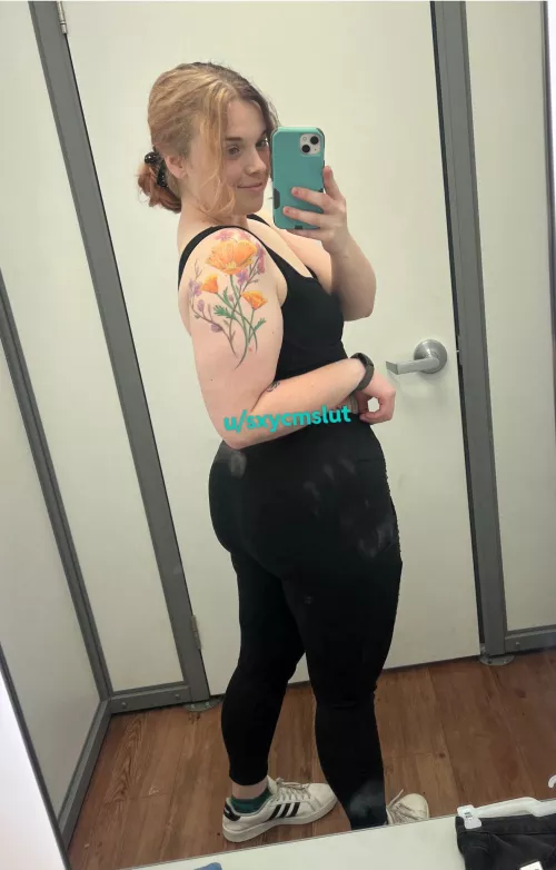 quick Walmart selfie