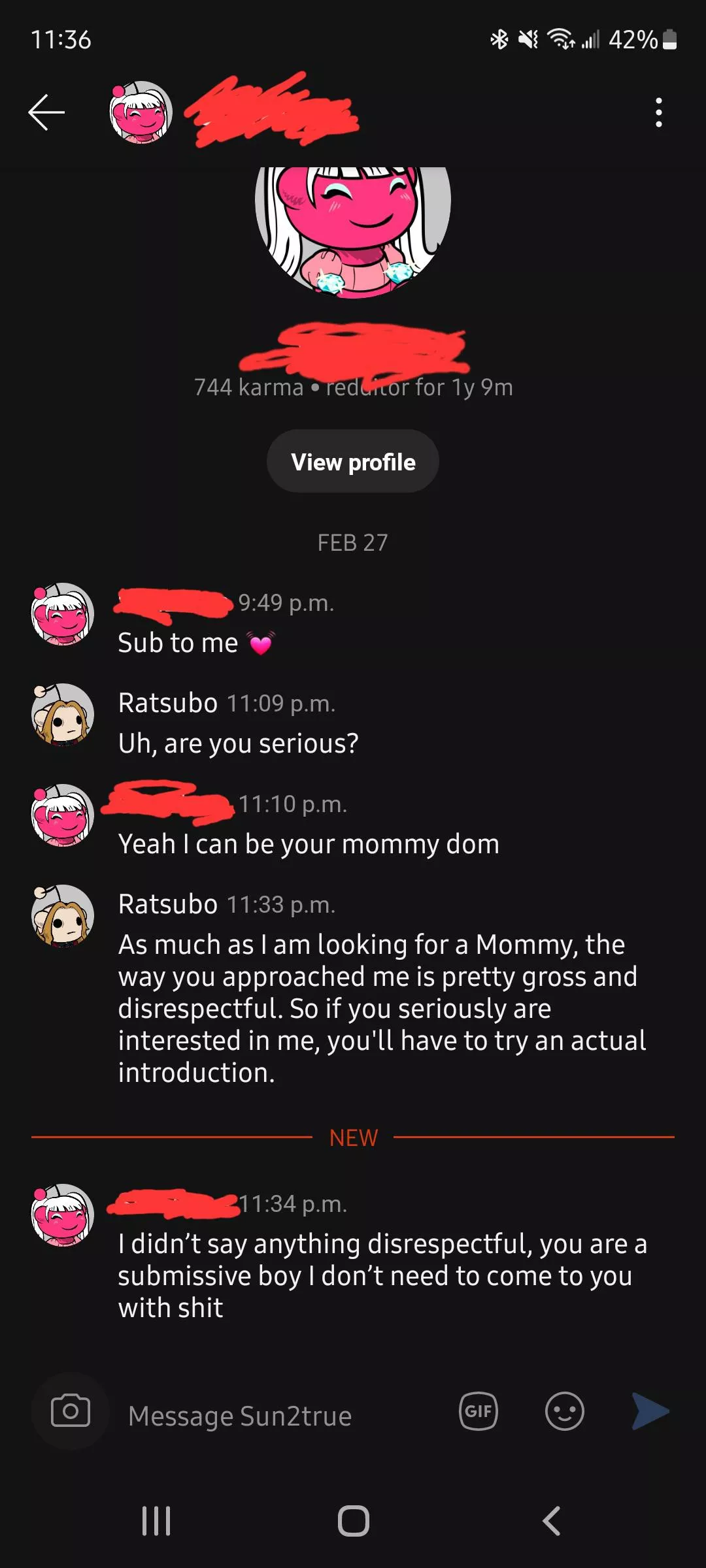 Remember enbies, boys & girls; being sub doesn't mean we deserve any less respect.