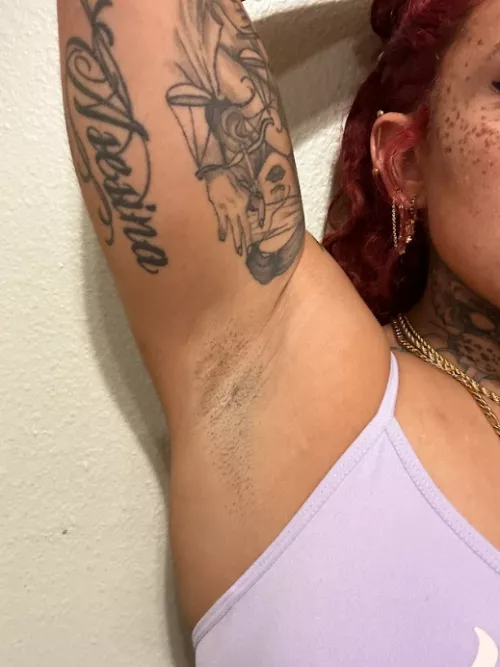 Seeing you licking my armpits gives me a sensational pleasure I can't even explain