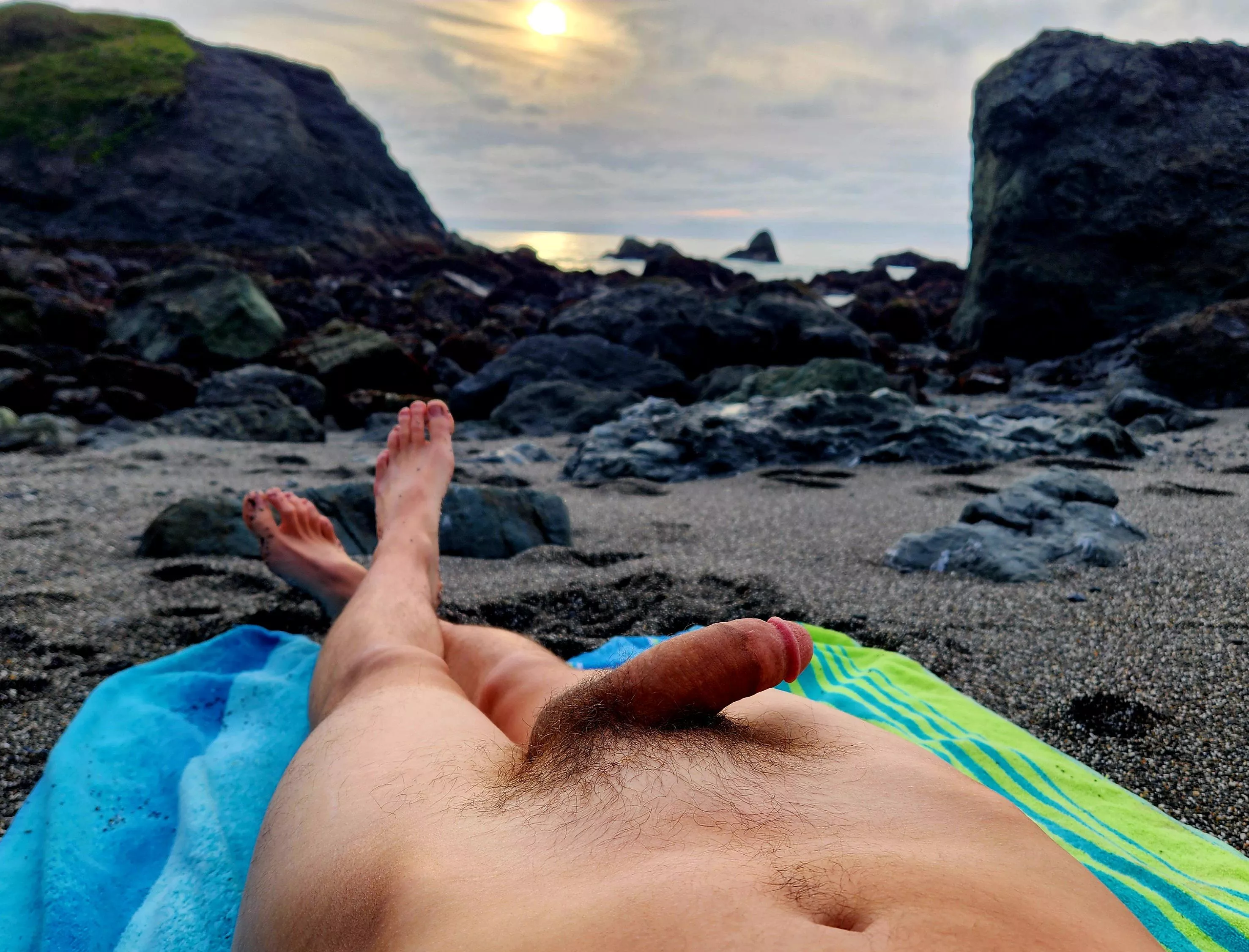 Showin off my softie at the beach