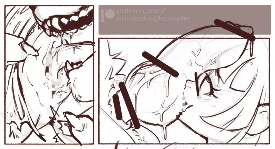 Taste Test, Comic WIP (Pandadough Lewdles) [On the Beastly Trail Comic]