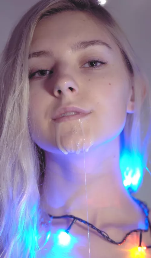 The most delicious natural sauce for a girl