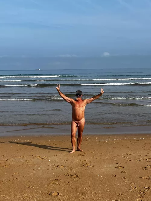 what a good day of beach and sun