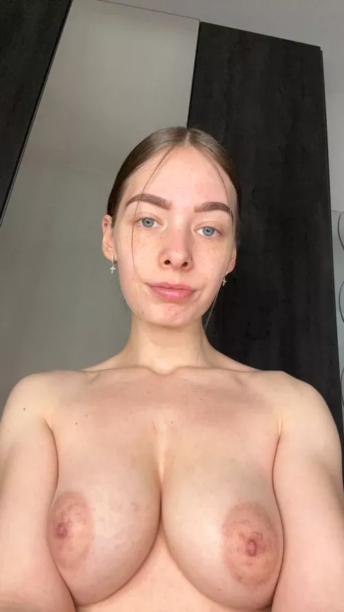 What could be better than a blue-eyed girl with freckles and braces and big aureoles