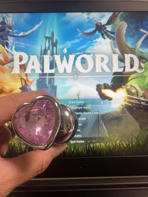 What do I like to do in my free time? Anal plugs and gaming 😉