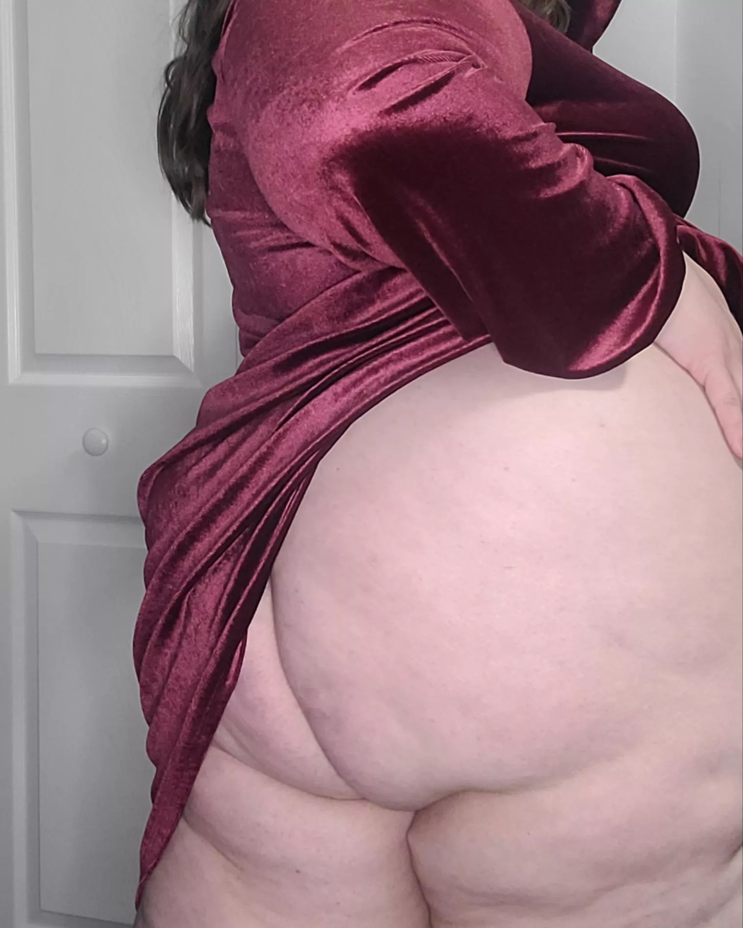 What do you think is softer? Me or the velvet?