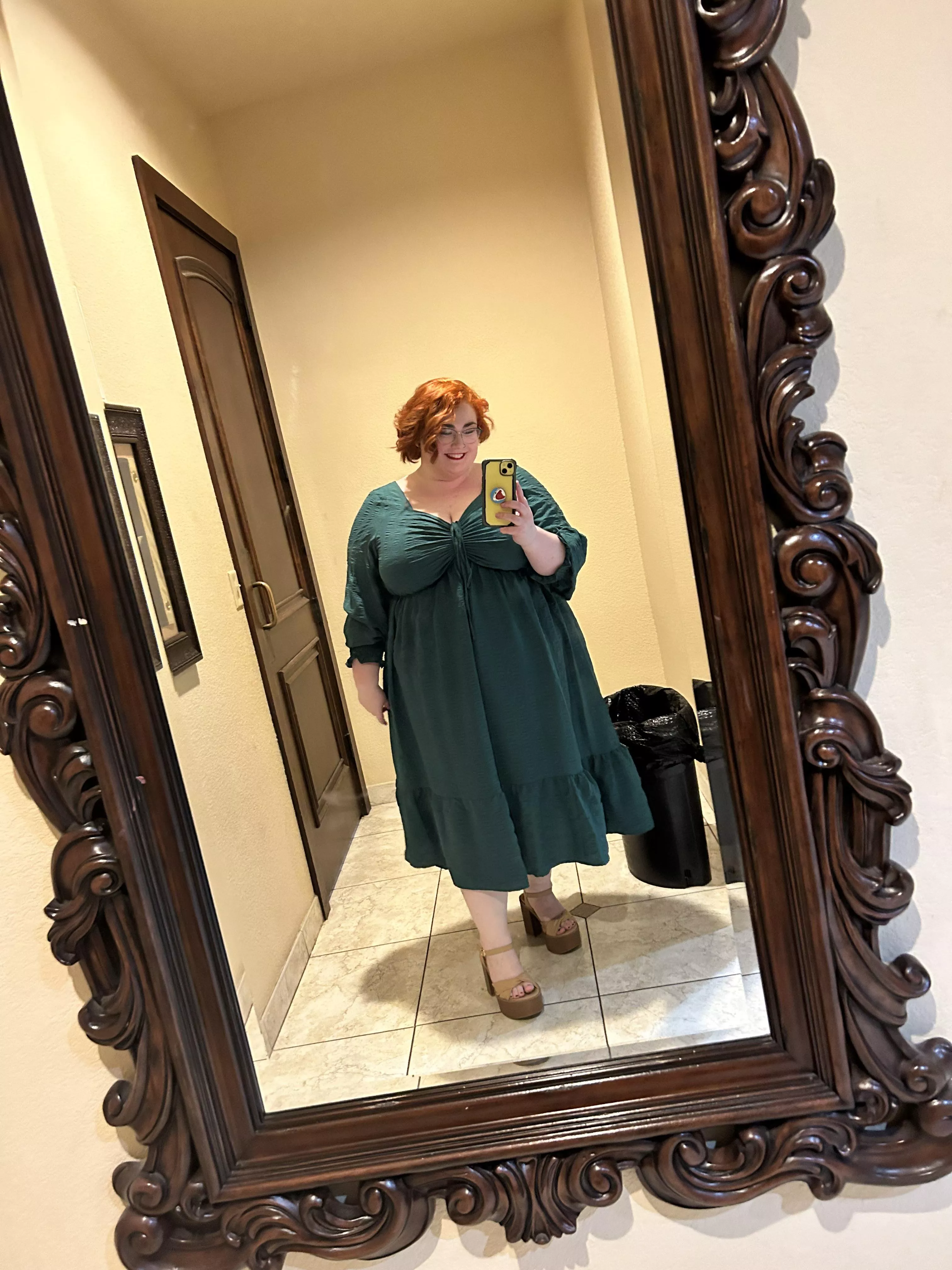 Who doesn’t love a redhead 😉❤️💚