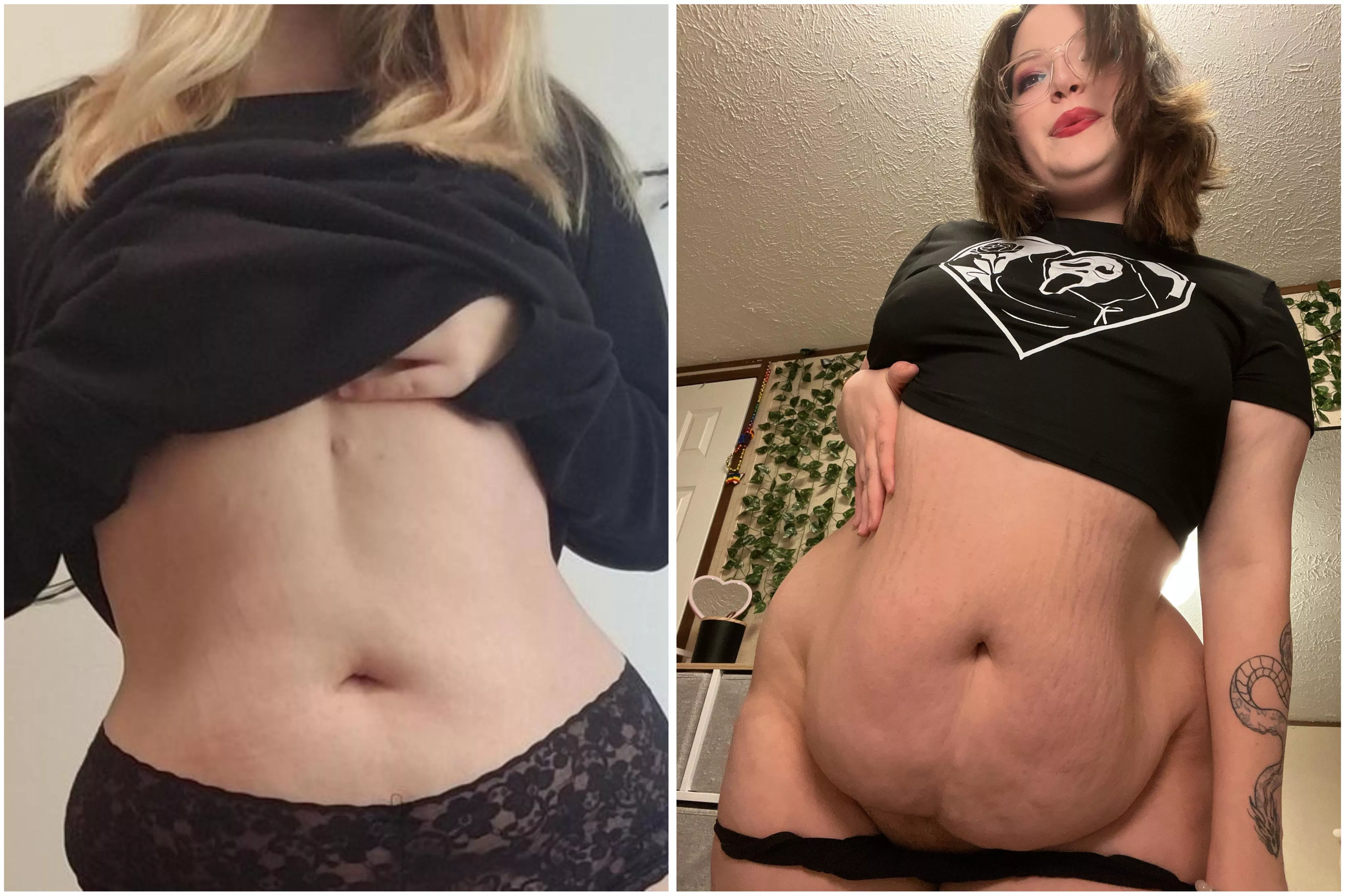 Would you believe these are the same person? 🤭