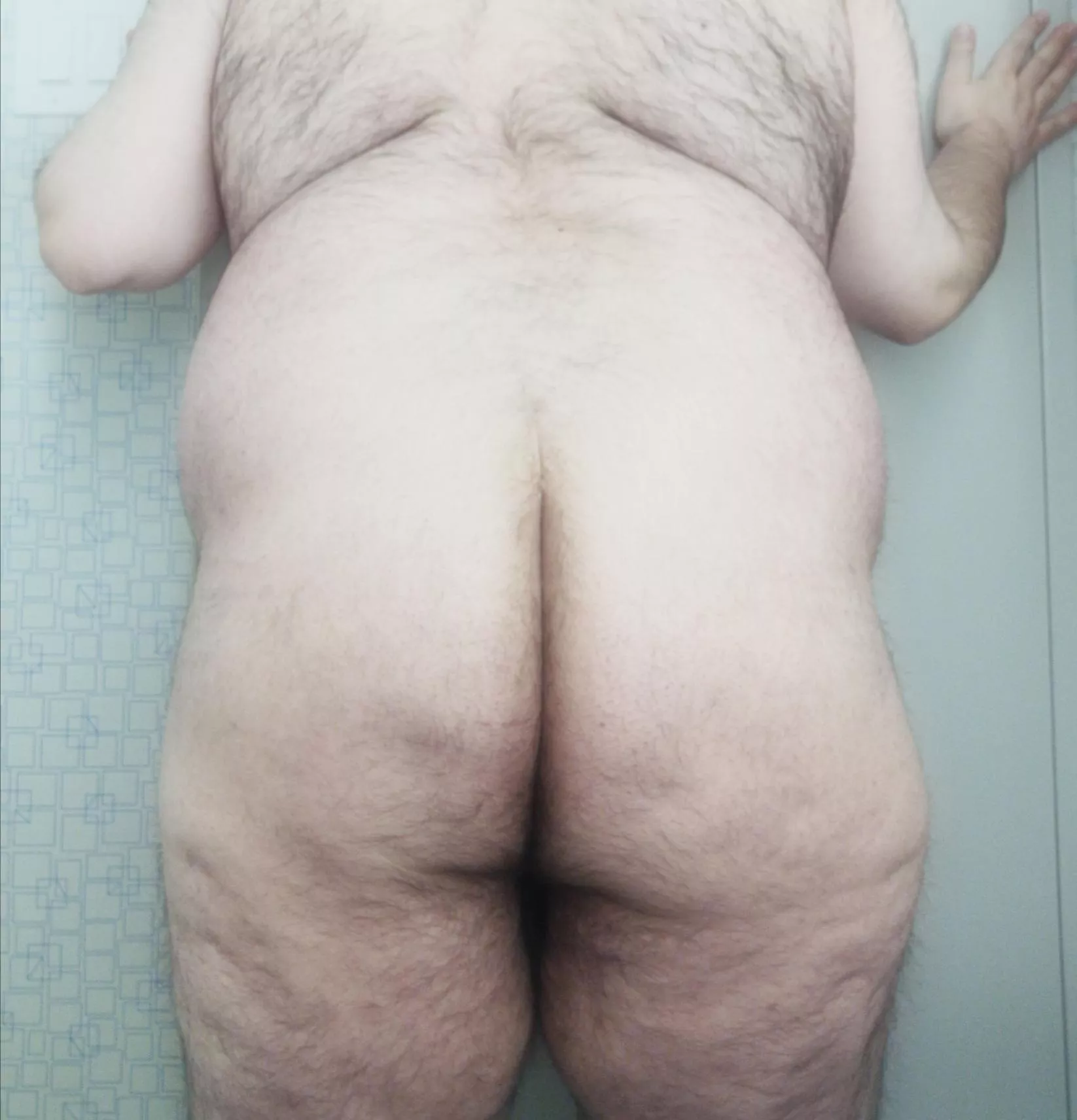 (37) I want one of you to pin me against this wall and fuck me from behind. Any takers? 