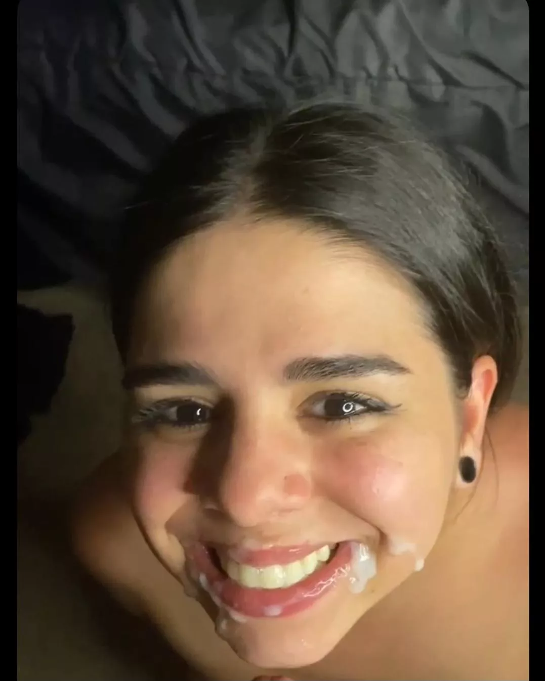 Always happy when There's cum on my face 