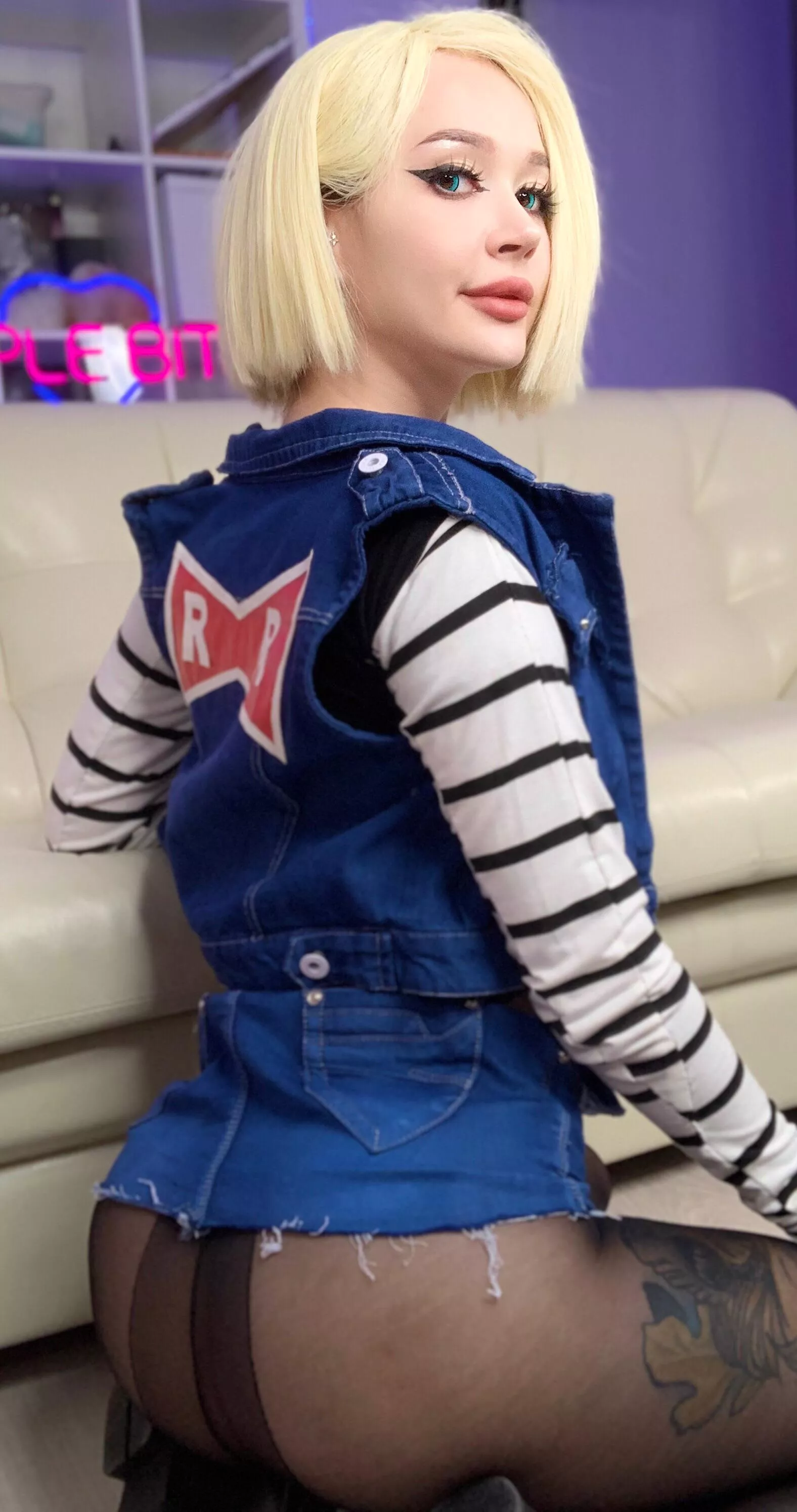 Android 18 by Purple Bitch[self]