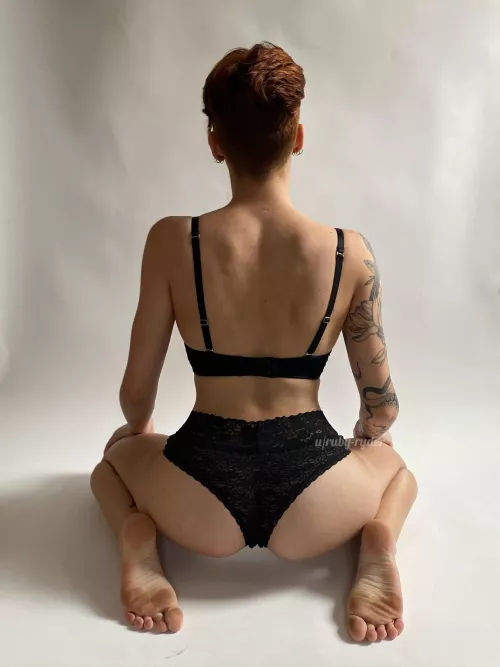 Are you playing with my butt or my feet first?