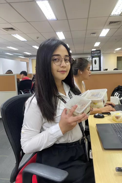 As ur assistant that will bring some food to your office and make me as ur dessert after lol. 