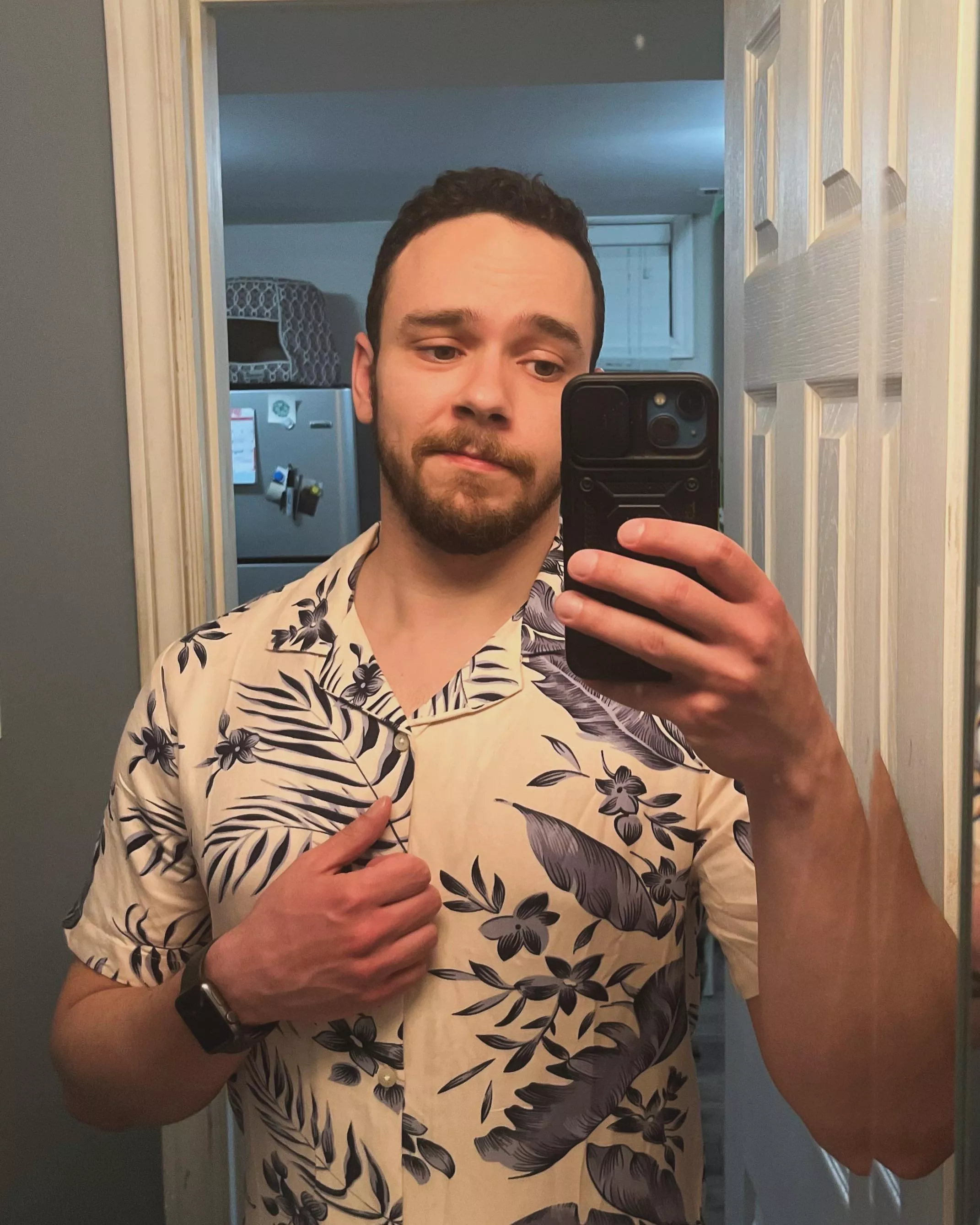 Been working on my confidence a bit and I feel like this kind shirt looks decent on me. What do you think?  Been working on my confidence a bit and I feel like this kind shirt looks decent on me. What do you think?