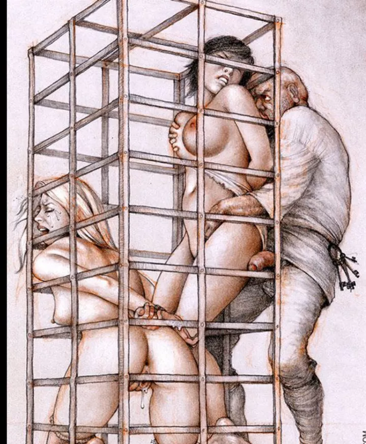 Caged girls