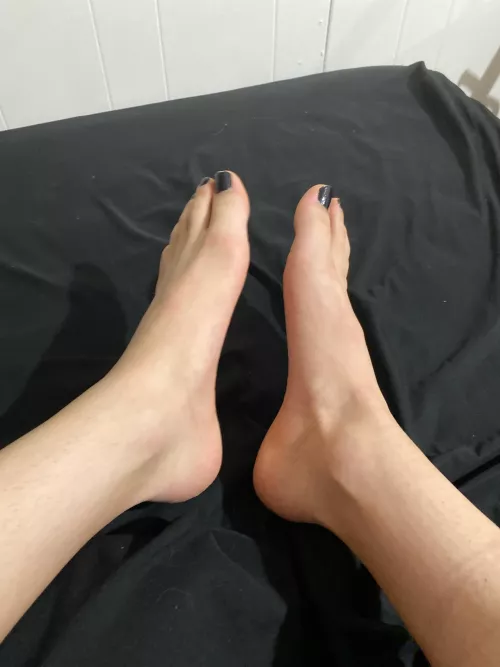 Can i jerk you off with my feet?