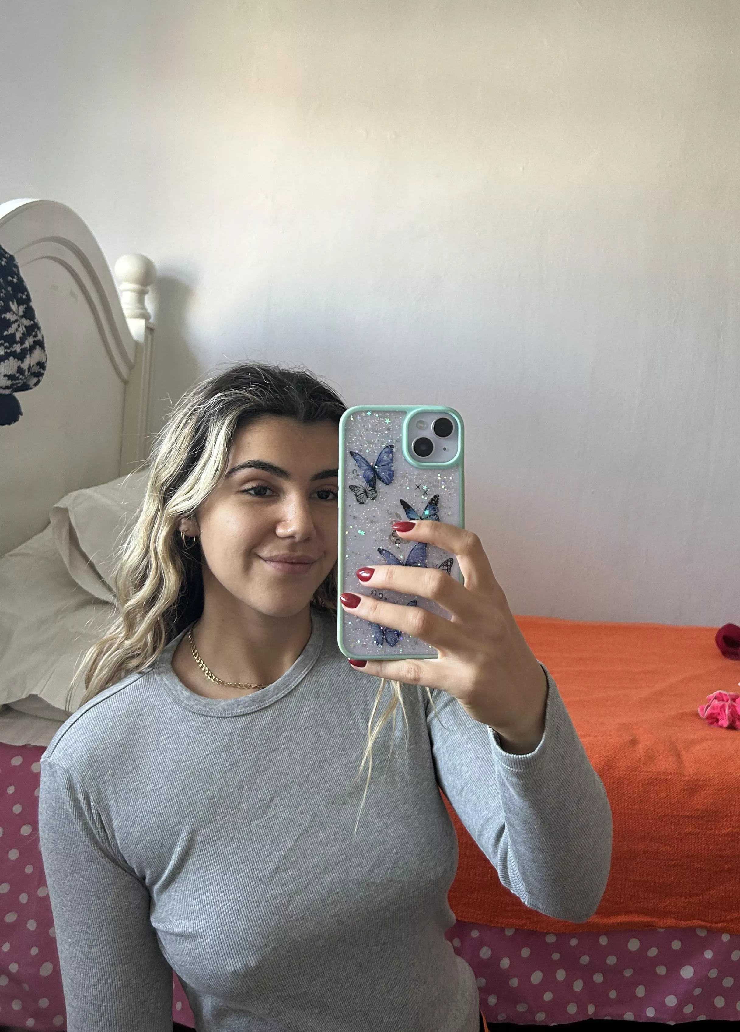 Can you tell I forgot my bra