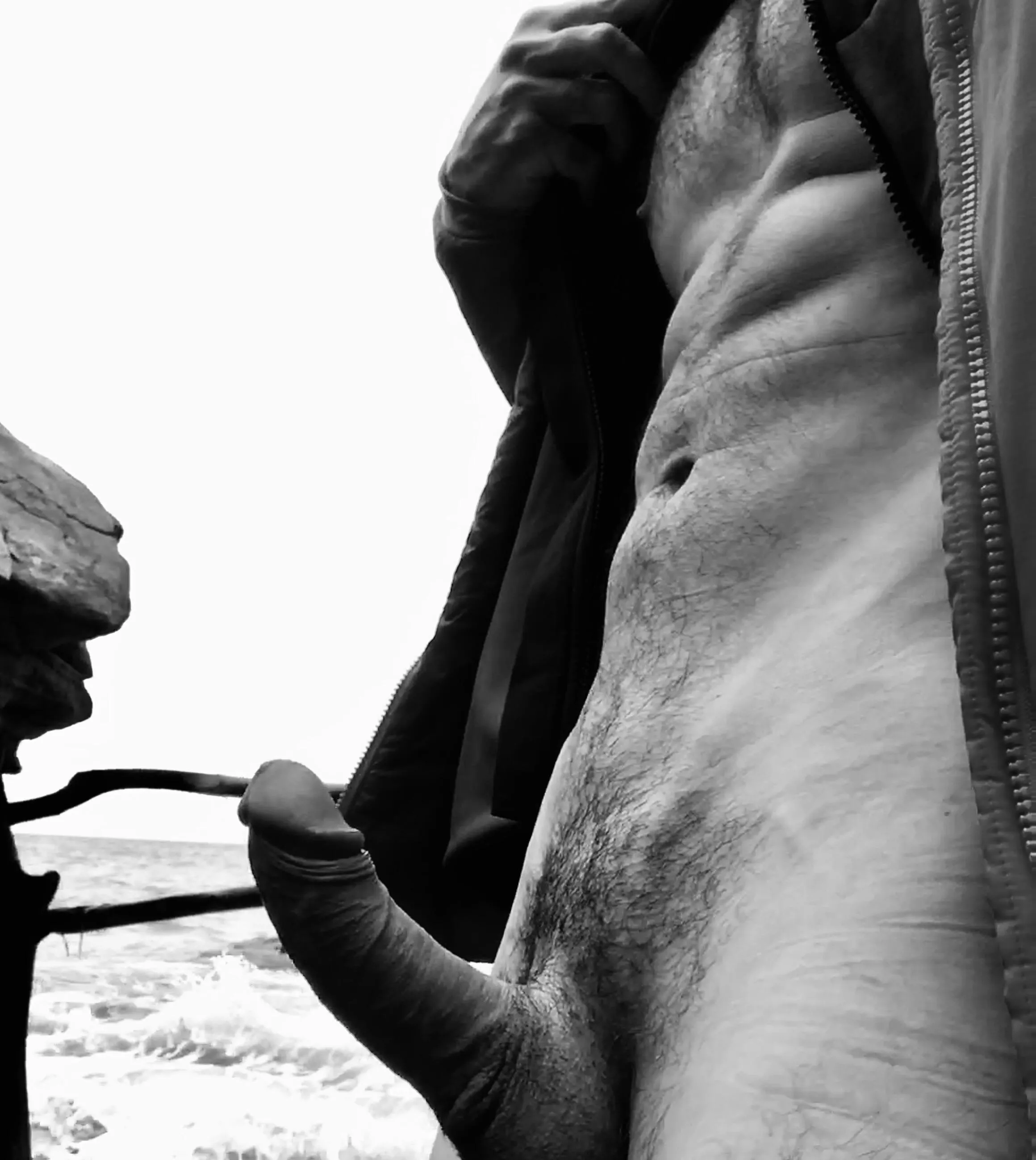 Can’t help it. I love to get my dick out to feel the air 