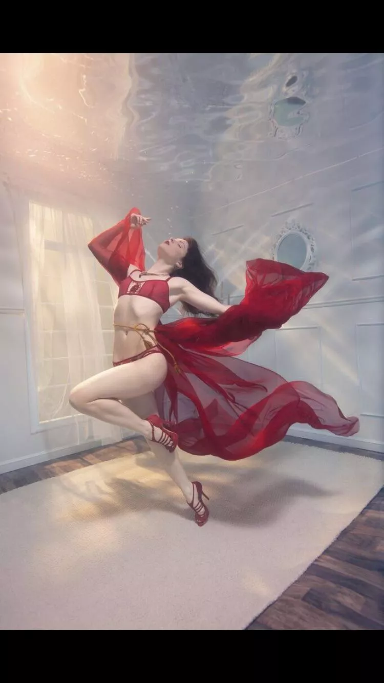 Dancer in red