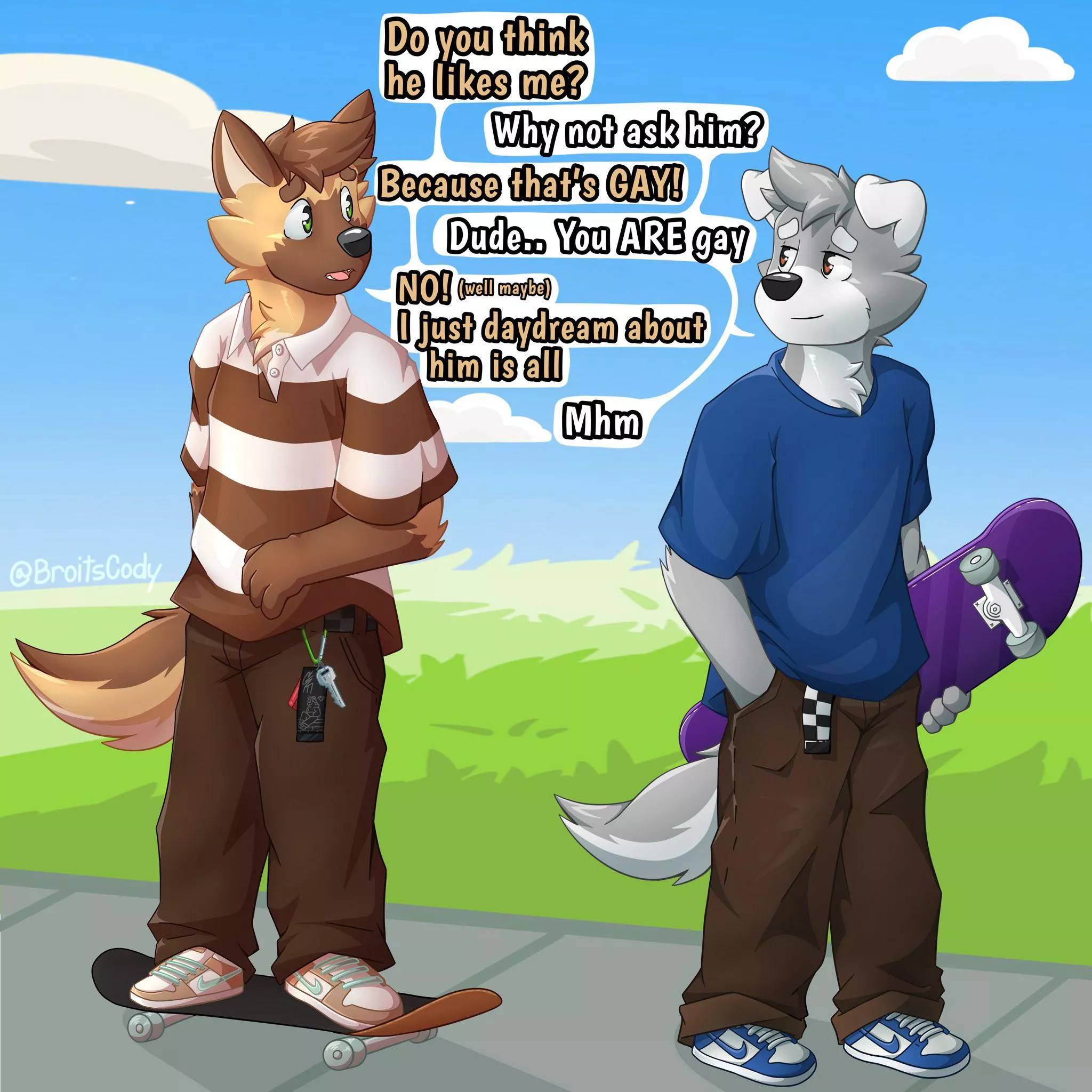 Denial? (By me - @broitsCody)