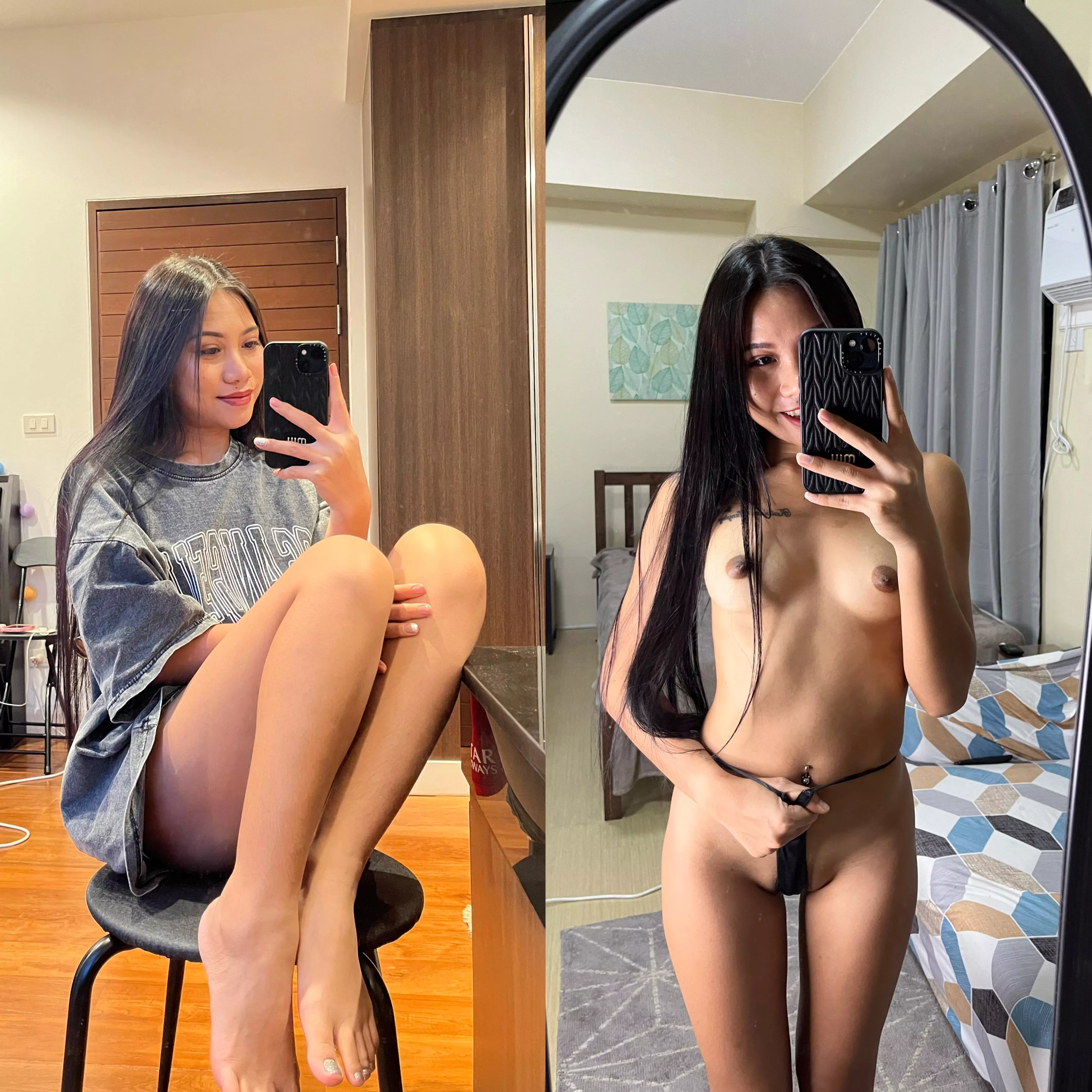 Do you like it better on or off? 😋