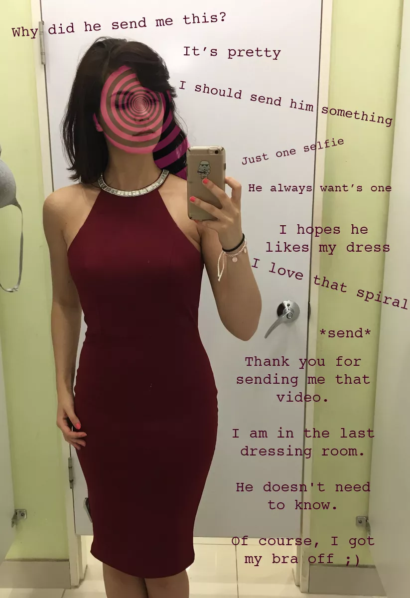 Dressing room hijinx