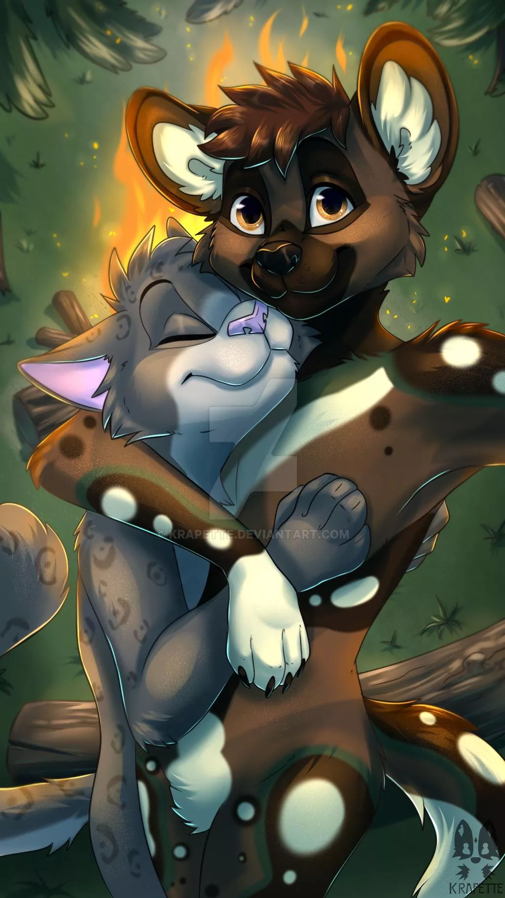 Fireplace [COMMISSION] (by Krapette)