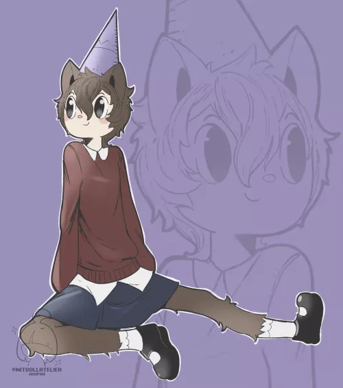 Headhog - art by me (summer camp island)