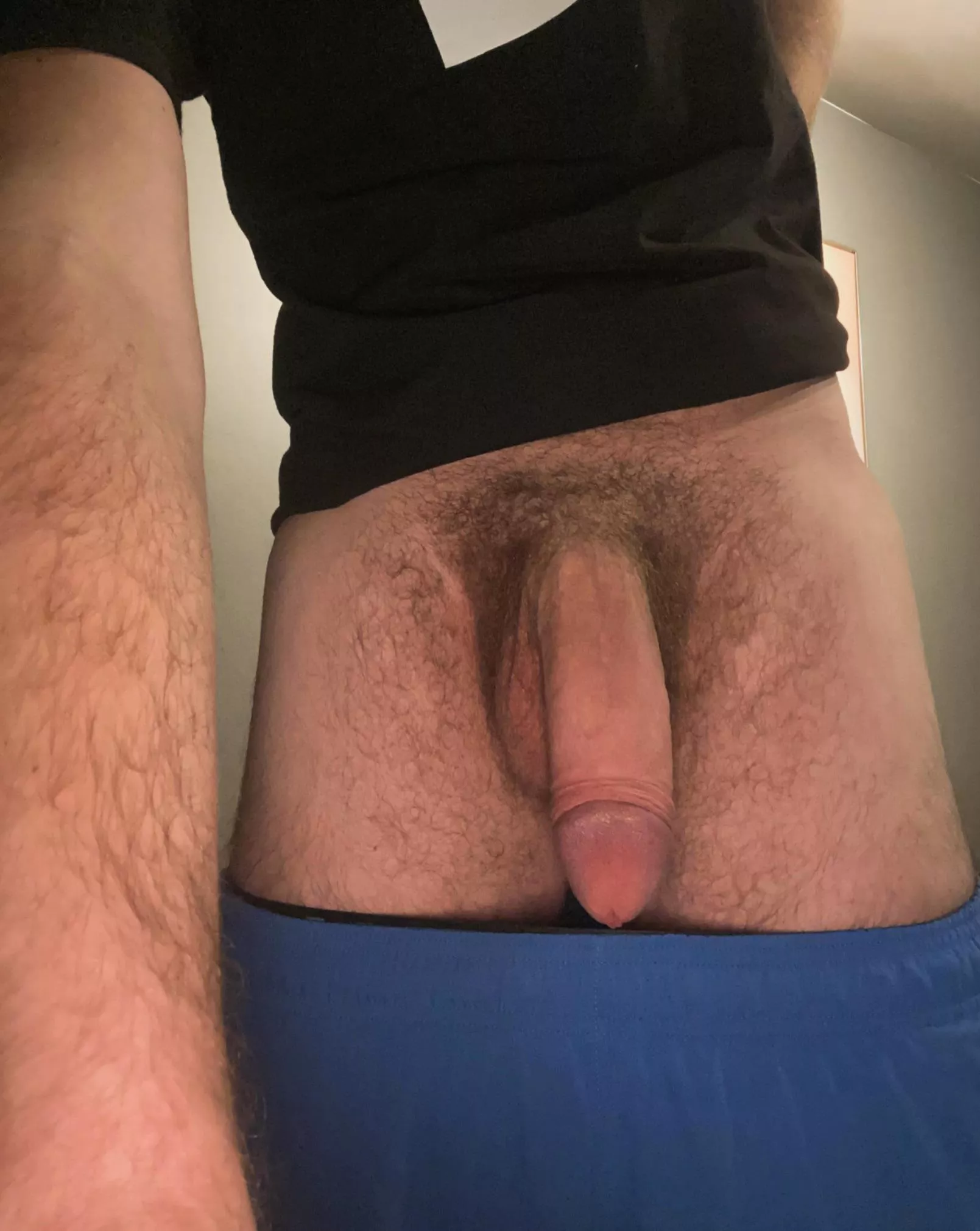 Home & Horned up after getting physical. While doctor checking the manhood. Me: “Well, this is one part of my body I don’t hate.” Doc: “haha, good to hear. This is an extremely large flaccid penis.”