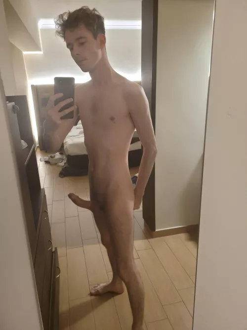 Hotel rooms always make my clothes fall off