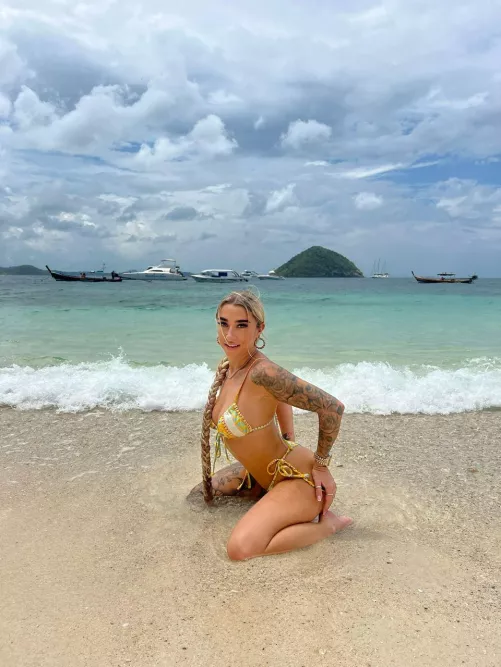 I am a little insecure and usually wear one piece. Should I keep this bikini?