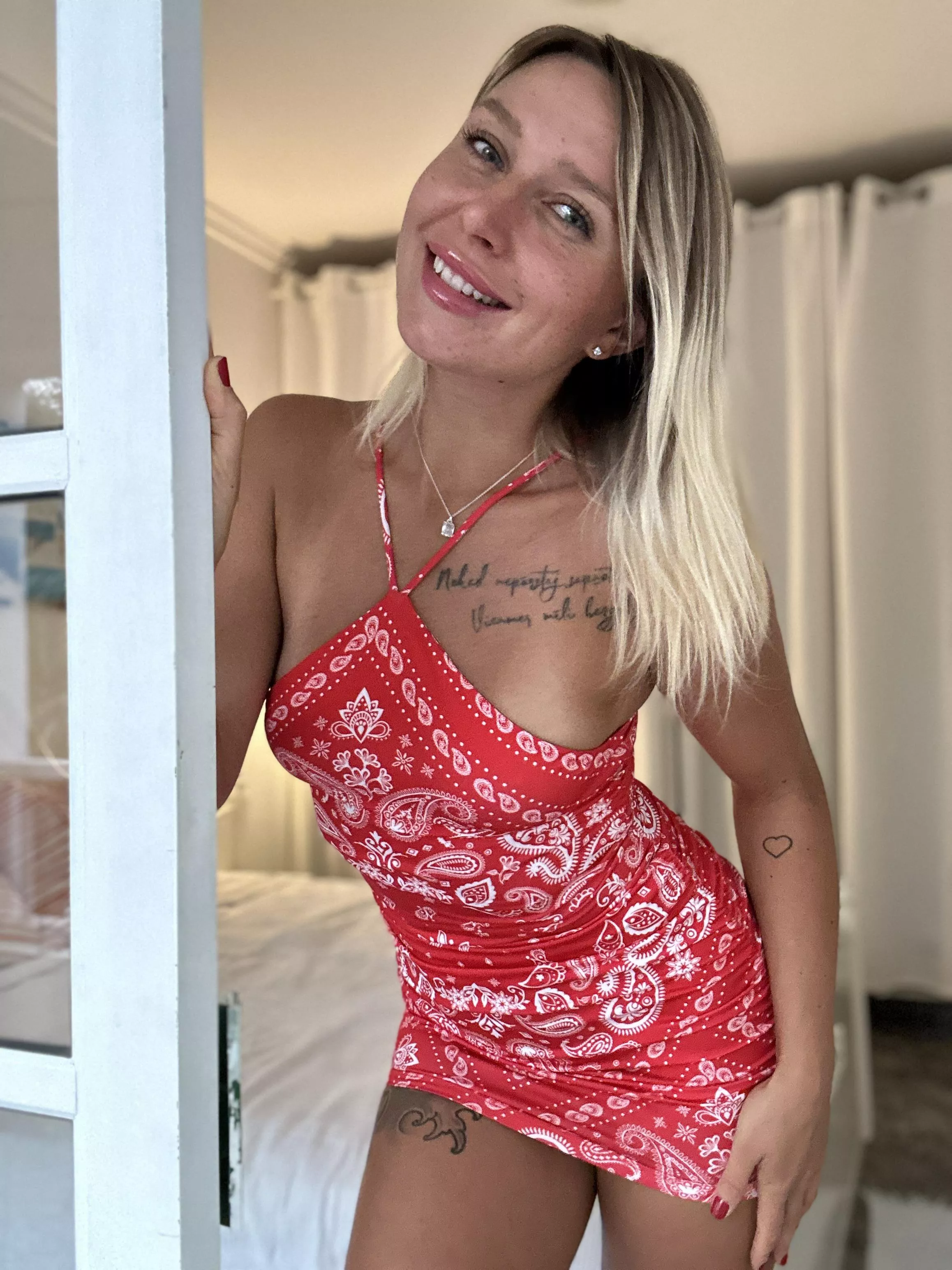 I hope you will take a good look at my dress