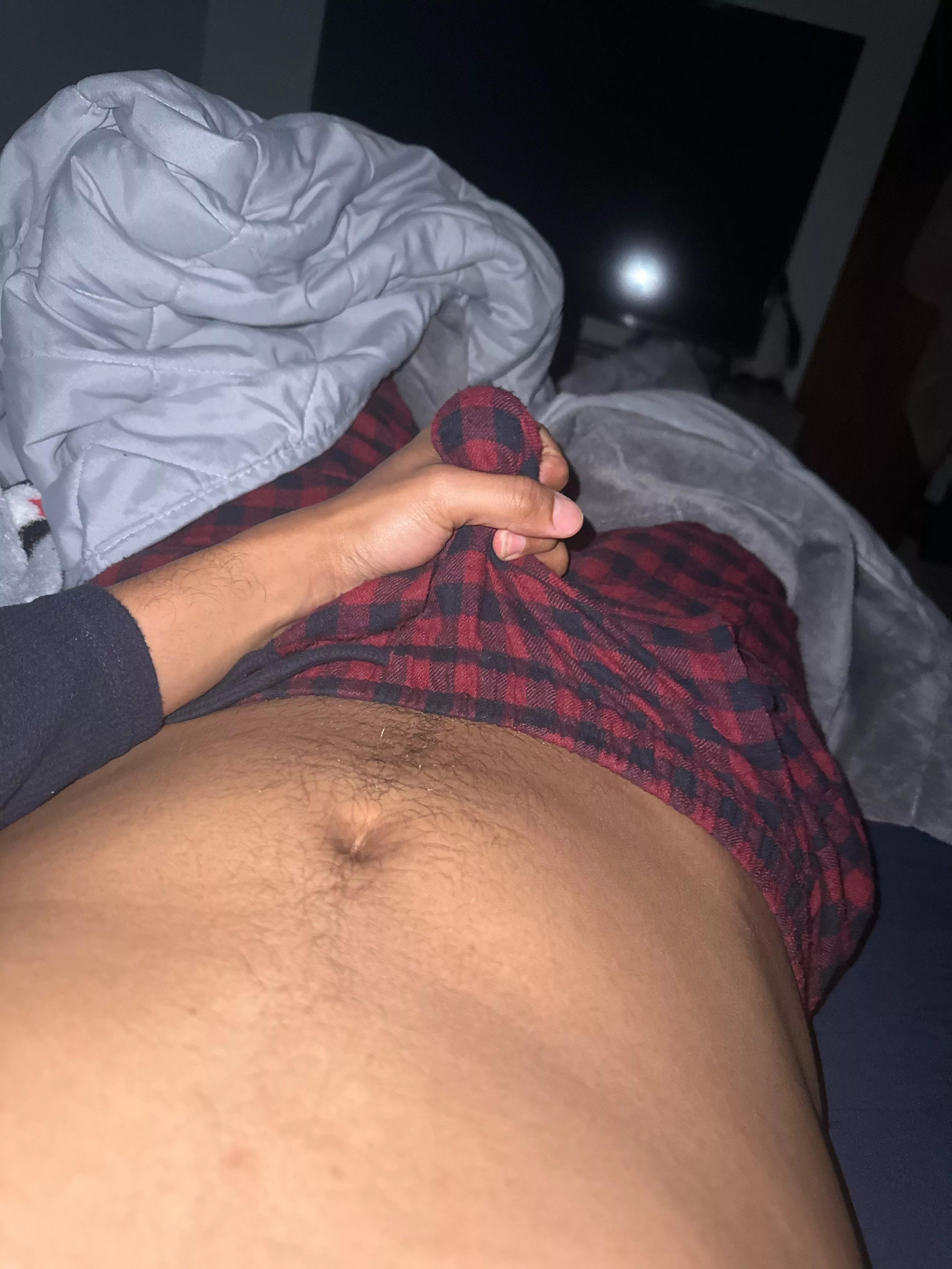 I like to smash it under my pijamas 