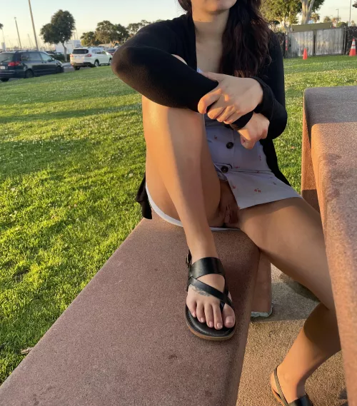 I never wear panties when I’m on date